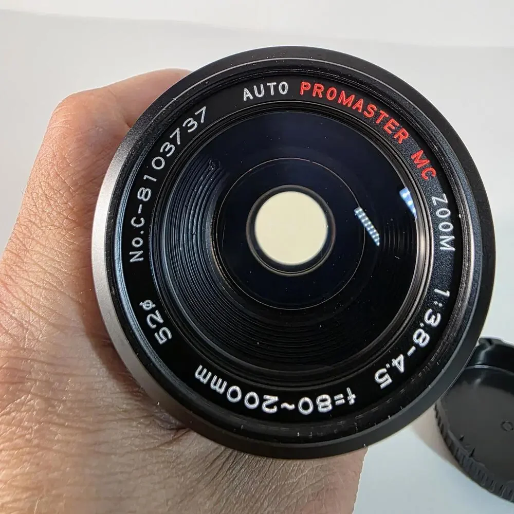 Promaster AF Zoom Multi-Coated 80-200mm 1:3.8 Lens Excellent Cond.